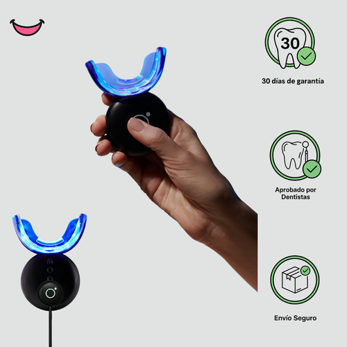 💎 SmileUp™ Diamond Series – Kit Blanqueador Dental LED Inalámbrico | 4 Serums PAP+ Recargables