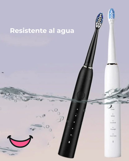 🪥 SmileUp™ HydroClean 5X – Cepillo Ultrasónico Recargable & Waterproof | Limpieza Absoluta