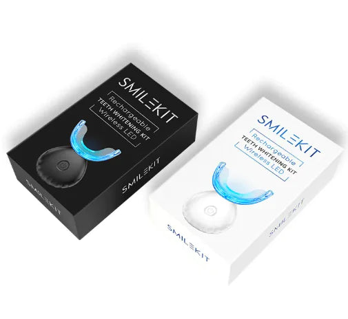 💎 SmileUp™ Diamond Series – Kit Blanqueador Dental LED Inalámbrico | 4 Serums PAP+ Recargables